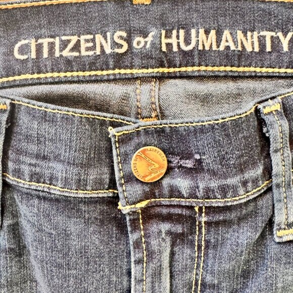 Citizens of Humanity Elson Medium Rise Straight Jeans - Picture 6 of 13